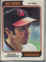 1974 Topps Baseball Cards      160     Brooks Robinson